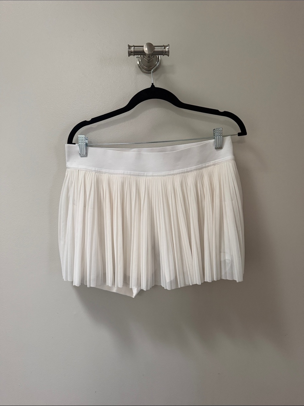 lululemon athletica White Pleated Tennis Mini Skirt